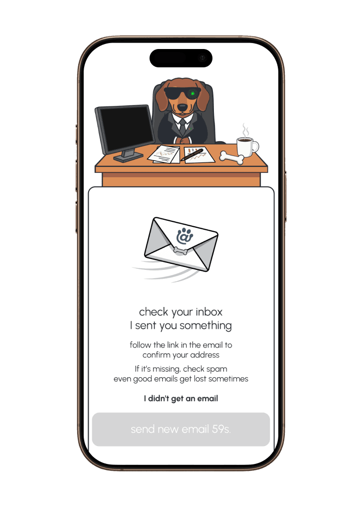 Onboarding screen